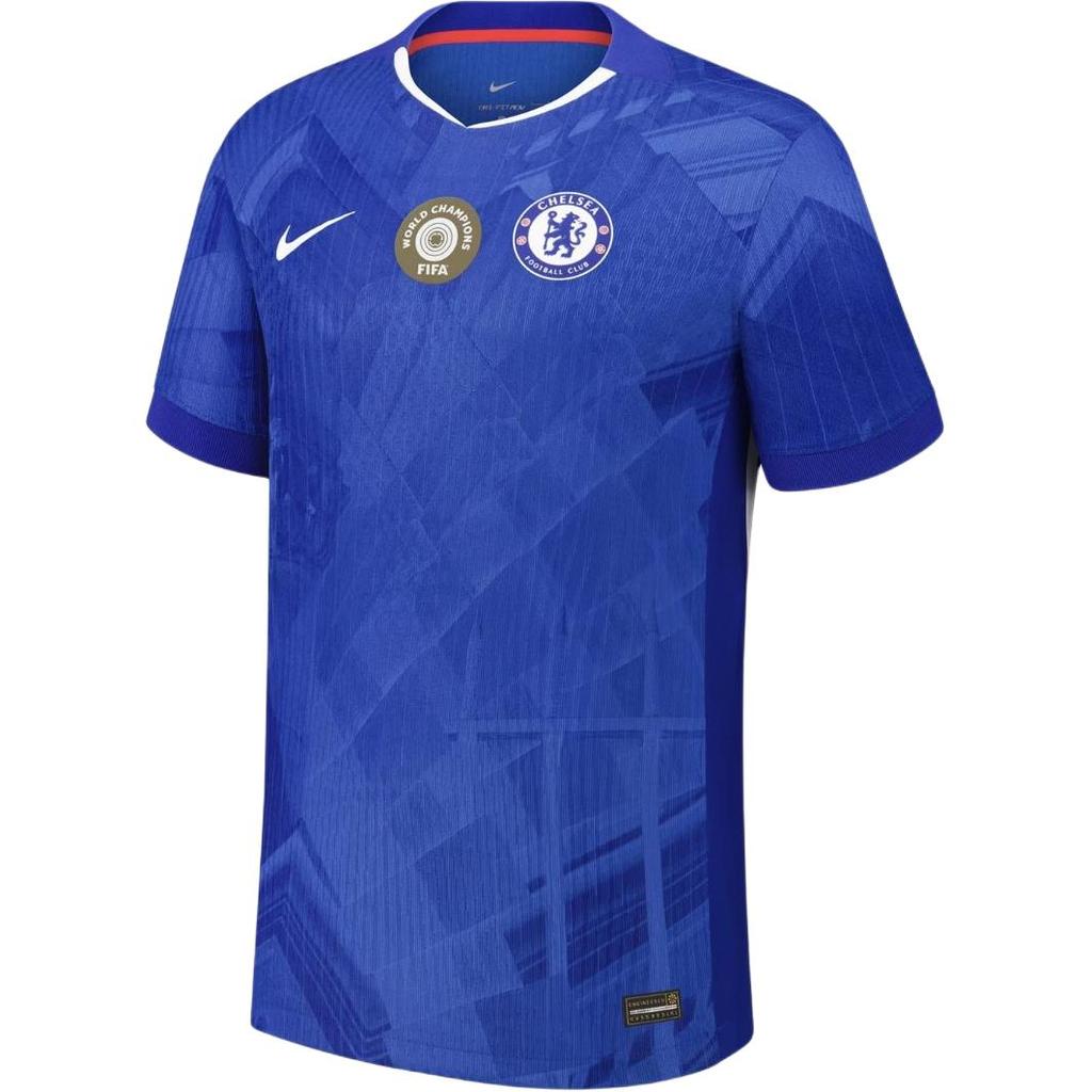 Nike Chelsea FC Dri-FIT Fan Edition Fashion Comfortable Soft Skin-Friendly Versatile Short Sleeve Football Shirt Men Tops Blue HJ4589-496