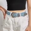 Distressed Jeans Waist Belt Adjust Size Waist Belt for Women Jeans Skirt Coat