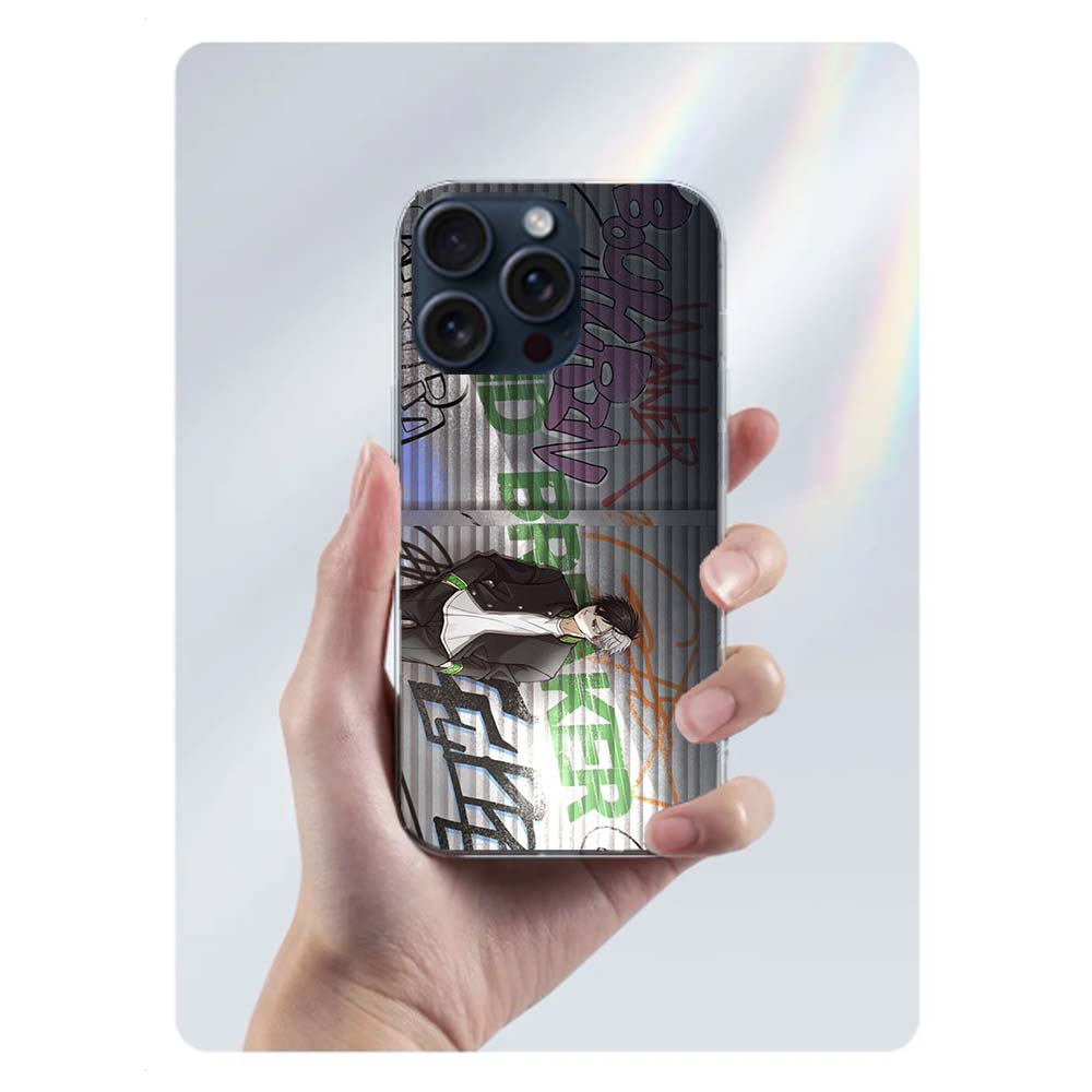 Anime Wind Breaker Sakura Clear Phone Case For Iphone 17 Air 16 Pro Max 15 Pro 14 Plus 17E 16E 11 13 12 Mini Cover Cases Fundas