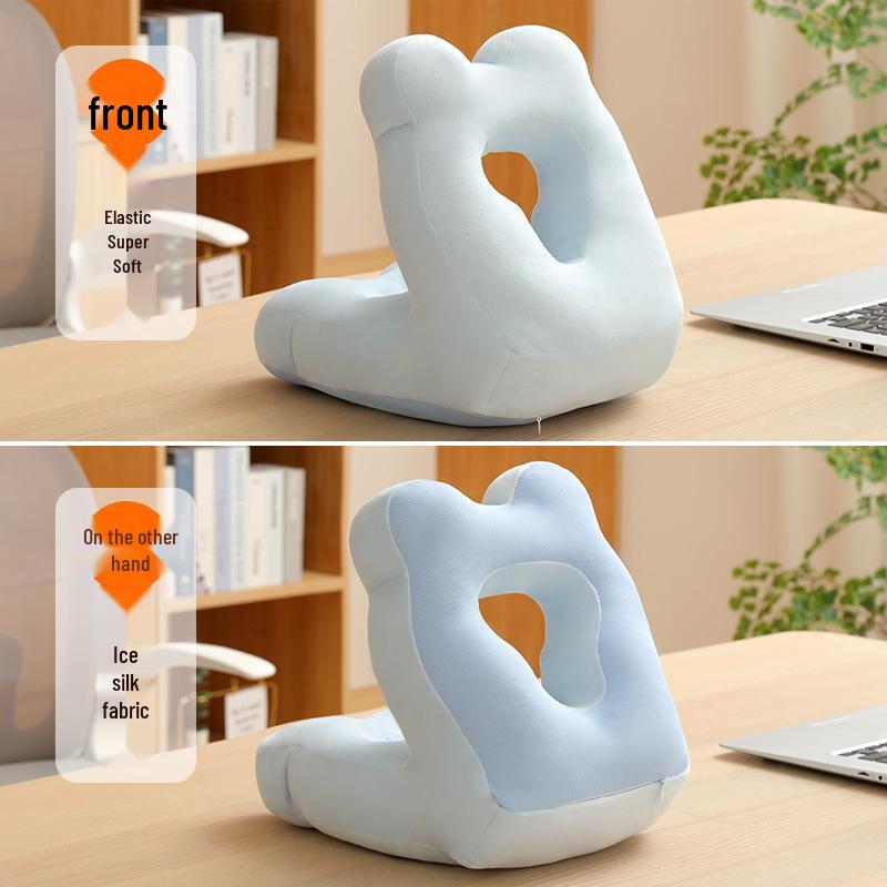 Office Nap Double-Sided Pillow for Desk or Face-Down Sleeping