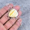 Calcite Agate Gemstone Handmade 925 Sterling Silver Bracelet 7-8" M-2708