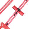 Router Milling Groove Bracket Aluminum Alloy Cabinet Hardware Jig Router Circle Cutting Jig for Woodworking