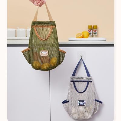 Sac de rangement suspendu pour oignons et ail, sac de rangement pour fruits et légumes, sac de rangement créatif à suspendre, sac divers