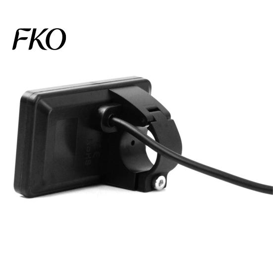 Bike Screen Replacement Ebike Display Fit for Yozma IN 10, Electric Bicycle LCD Panel Waterproof Speedometer with 5-Pin Connector, Control Meter
