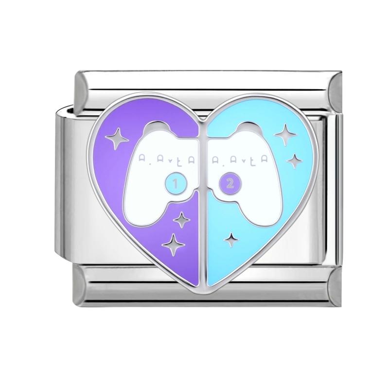 New Design Lovely Animal Series Love Planet Italian Charm Link Fit 9MM Bracelet Stainless Steel Women Men DIY Making Gift