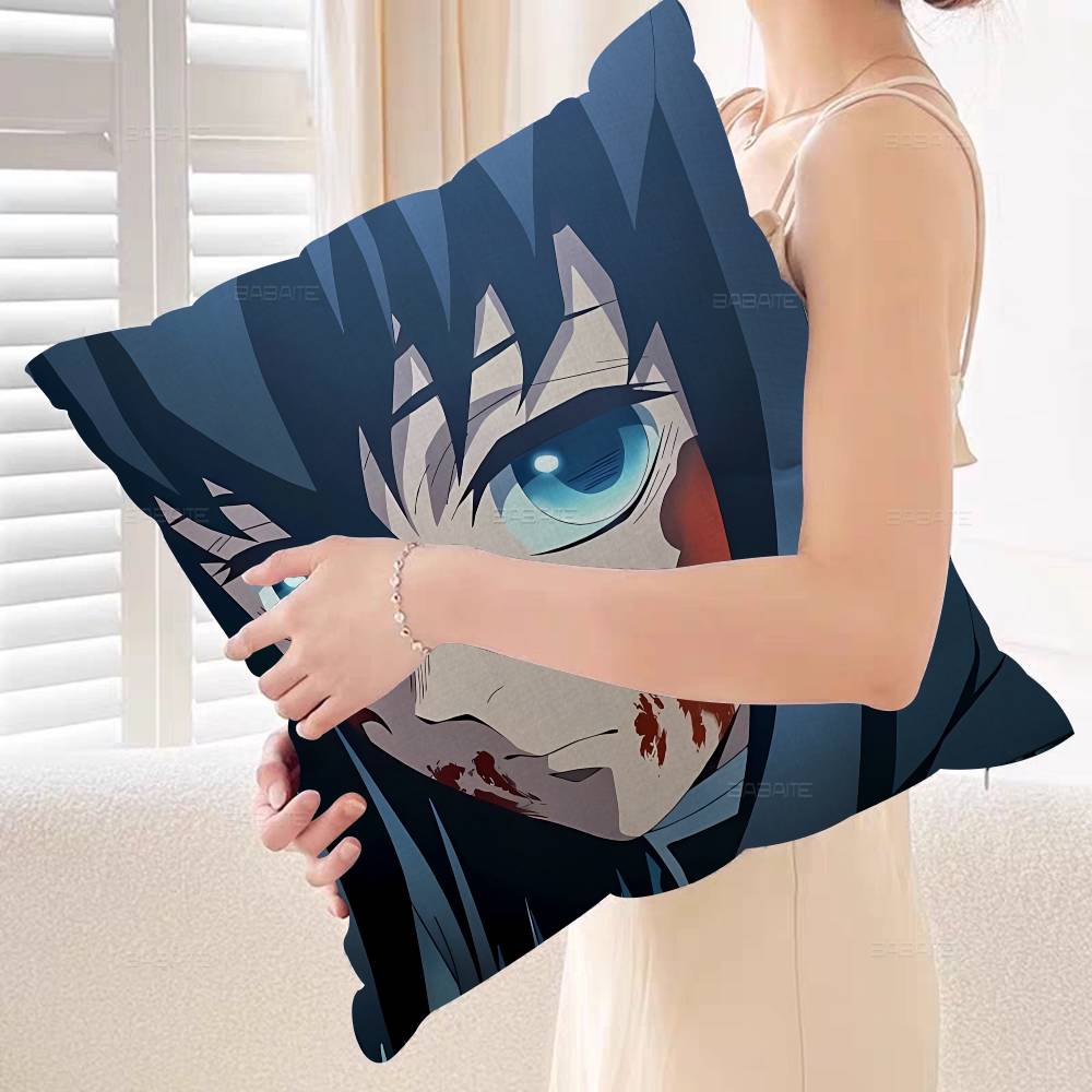 Anime Character Muichiro Tokito Pillow Anime Pillow Sofa Bed Head Pillow Cover Cushion Cover x cm Fashion