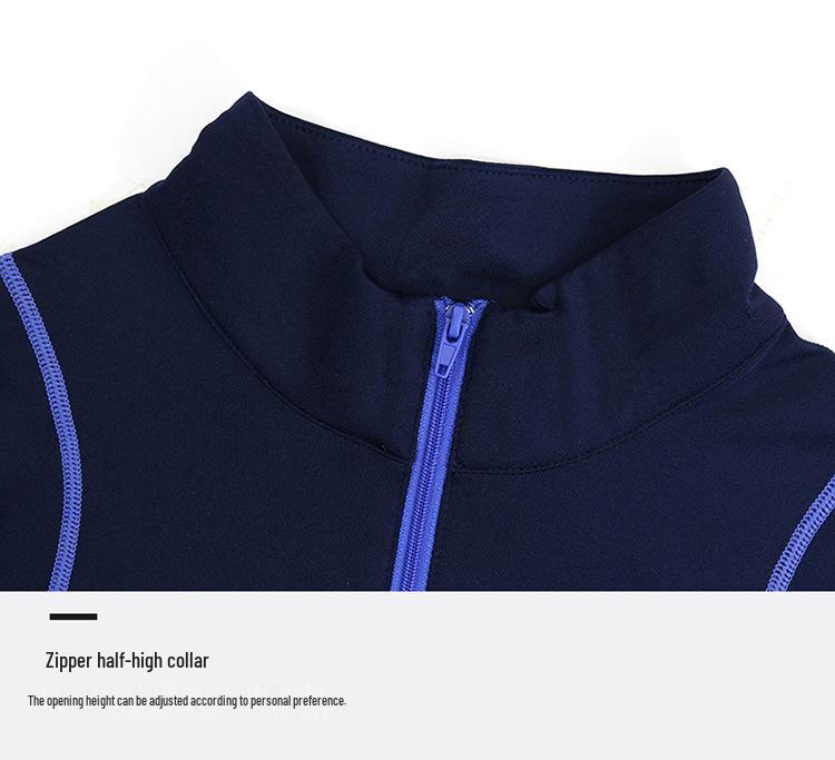 Women's Fleece-Lined Yoga Half-Zip Sweatshirt