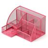 Multifunctional Creative Metal Pen Holder - Desktop Storage Box for Office Supplies