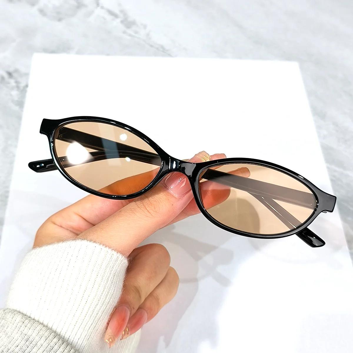 

Шикарные овальные очки в стиле ретро для женщин - Вдохновленные ретро, Линзы с антибликовым покрытием, Идеально подходят для уличного стиля и повседневных планов