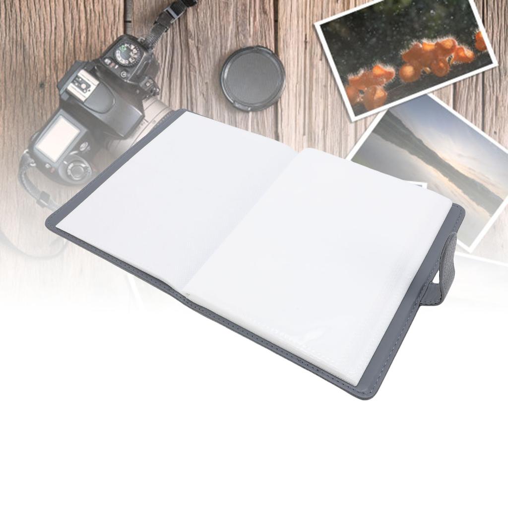 Camera Photo Album Litchi Pattern PU Cover PVC   Picture Album for 5.5 Inch Photos