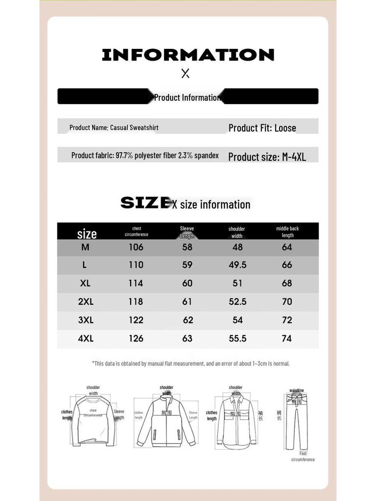 Warrior Men's Long Sleeve Crew Neck Pullover Sweatshirt