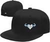 Guatemala Flag Strong Heart Bicep Flex Baseball Cap Polyester Snapback Hat Casual Adjustable for Unisex Women