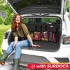 Trunk Storage - SURDOCA Car Storage Pocket, Seat Back Pocket, Large Capacity, Secure Design, Velcro Closure, Wear-Resistant, Easy Installation, Suitab
