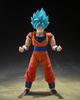 Tamashii Nations S.H. Figuarts Dragon Ball Super Super Saiyan God Super Saiyan Goku Limit-Breaking Blue Power PVC ABS Figure 145mm