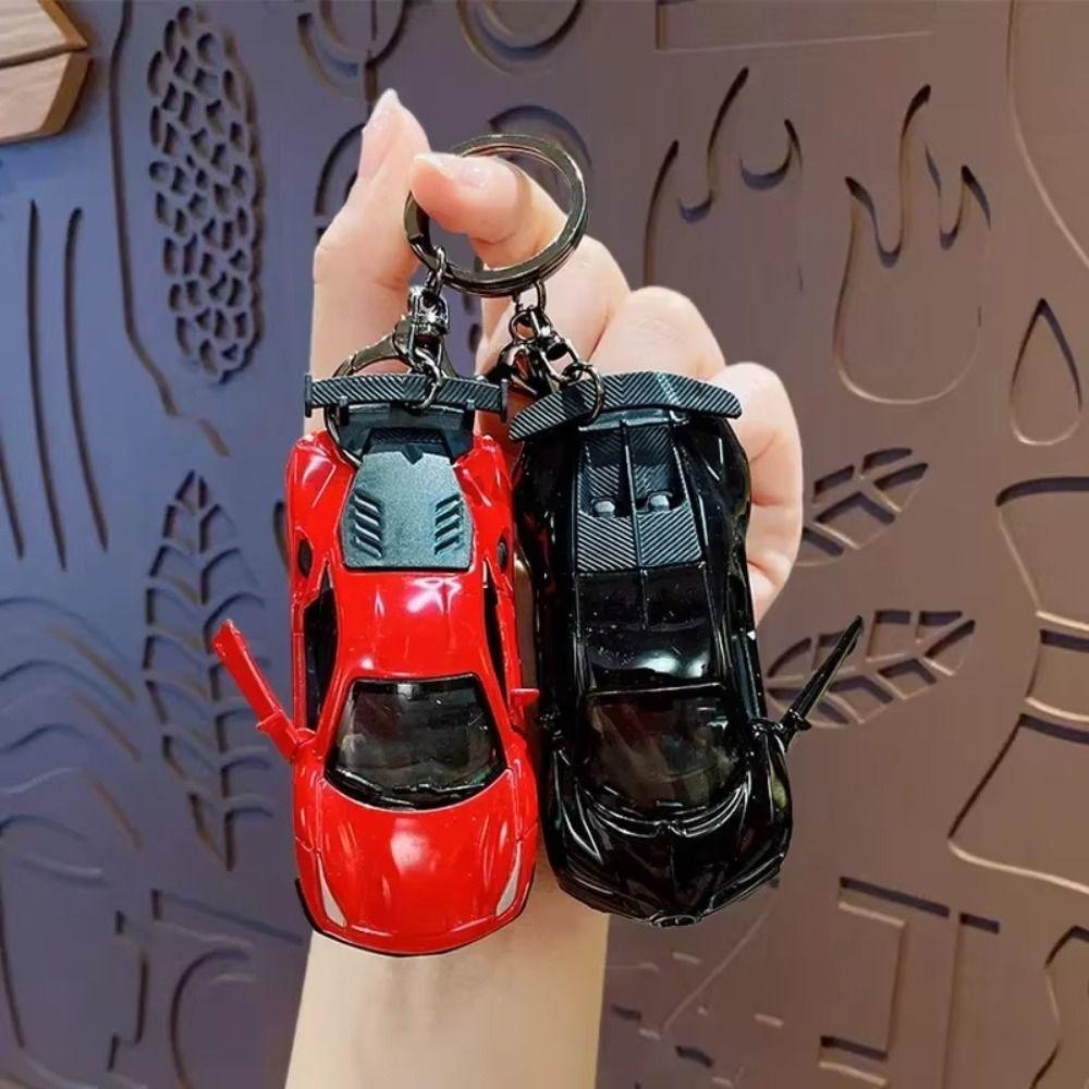 Creative Car Key Chain Mini Roadster Key Chain Hanging Schoolbag Pendant  Car Accessories