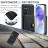 For Samsung Galaxy A55 5G Case Leather+TPU Phone Cover with Card Bag