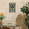 Metal Wall Art Vintage Butterfly Decor for Country Home