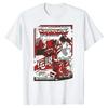 Japanese Poster Style TShirt Transformers Optimus Prime Cybertronian Legend Printed Crew Neck Cotton Oversized High Street Tops