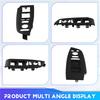 A58X-Window Glass Lift Switch Panel Trim Bezel 83592-TVE-H01ZA 83592TVEH01ZA Code For Honda Accord 2018- Left Front Door