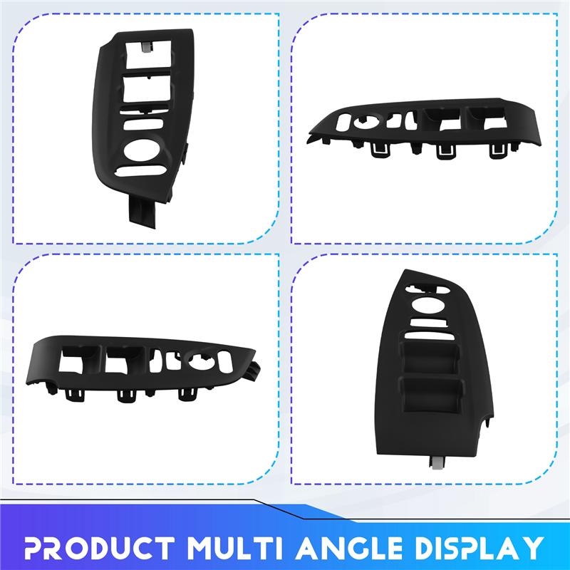 A58X-Window Glass Lift Switch Panel Trim Bezel 83592-TVE-H01ZA 83592TVEH01ZA Code For Honda Accord 2018- Left Front Door