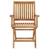 Exclusive House - Folding Chairs with Cushions, 6 Pieces, Made of Solid Teak