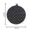 Silicone Induction Hob Protector Mat Set of 4 for Kitchen Cooktop Care