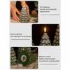 Christmas Tree Shaped Christmas Tree Night Light PVC Christmas Tree Ornament  Bedroom Light