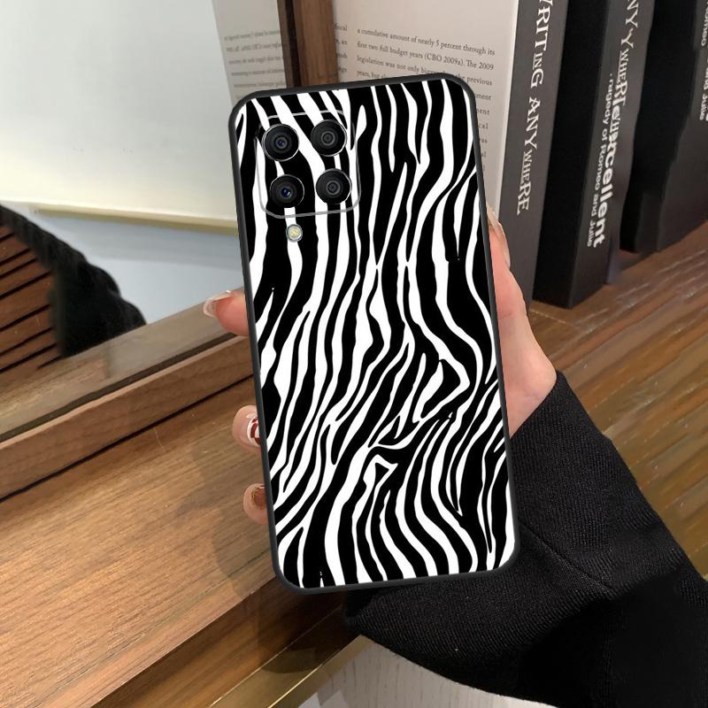 Zebra-Streifen-Druckabdeckung für Samsung Galaxy M23 M33 M53 M13 M51 M11 M31s M30s M12 M32 M52 M20 M14 M34 M54 Fall