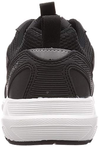 Spalding JIN 3700 Men's Waterproof Walking Shoes, Wide Width, 6E, Black, Size 26.0 cm, G