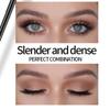 YANQINA Leopard 2 -in -1 Set 1 Set of Mascara Thick Curling Speed Dry Waterproof Eyeliner Pen Makeup