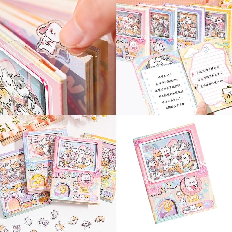 Novelty Gachapon Notepads Pocket Notebook 160 Pages Portable Planner for Students Adult Daily Journaling Note Taking
