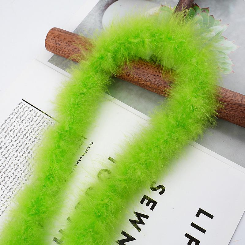 Colorful Turkey Feather Strips for DIY Crafts and Christmas Decorations