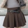 Heart Star Waistband PU Leather Women Waist Belt Punk Rivet Belt  Dress Decoration