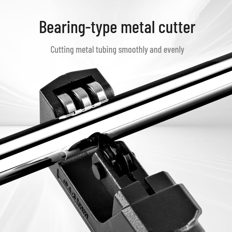 Pipe Cutter: Bearing Type for PVC, Stainless Steel, Copper - Manual, Durable Design