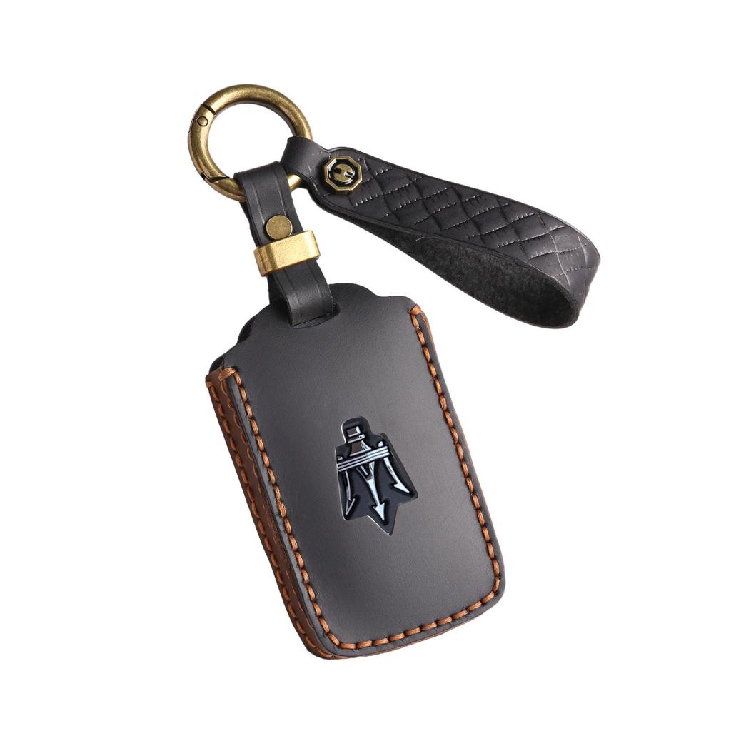 Maserati Key Cover for Greg President Ghibli MC20 - Car Key Bag, Buckle, and Pendant