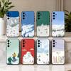 S-Schneeberg S-Skifahren Ski Handyhülle Für Samsung Galaxy A73,A72,A71,A70,A53,A52,A51,Andere Weiche Schwarze Hülle