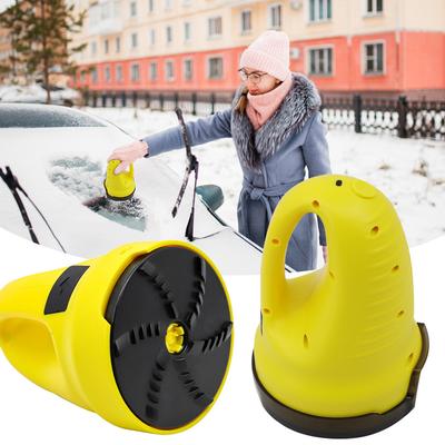 Raspador de nieve eléctrico multifuncional, raspador de hielo, herramienta de limpieza para descongelar y quitar nieve del parabrisas del coche.