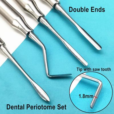 Dental Periotome set Dental Stripper Perio mit Säge Zahn Konturierung Platzierung Parodontale Chirurgische Implantat Werkzeuge Zahnarzt Werkzeuge