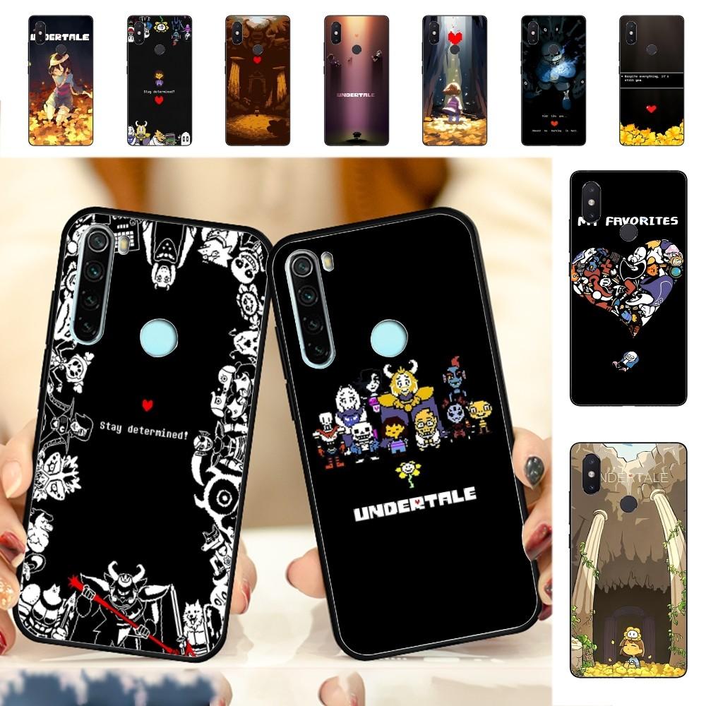 U-Undertale Phone Case For Redmi Note 4 X 5 A 6 7 8 T 9 9S 10 11 11S 11Epro Poco M3 pro