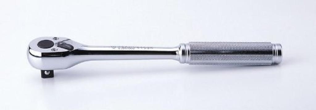 Yamashita Industrial Research Institute Koken Square Ratchet Handle Overall Length 4750N 1/2" (12.7mm) (Knurled Grip), 250mm,