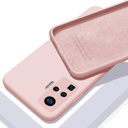 For Vivo X0 Pro Case Liquid Ultra Thin Silicone Shockproof Soft Case For Vivo X60 X60 Pro Plus Cover For Vivo X70 X70 Pro Plus