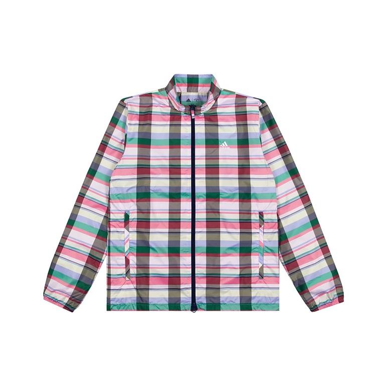 Adidas Originals X NOAH Collab Водонепроницаемая спортивная куртка в клетку Мужская верхняя одежда Красный GE1260 L