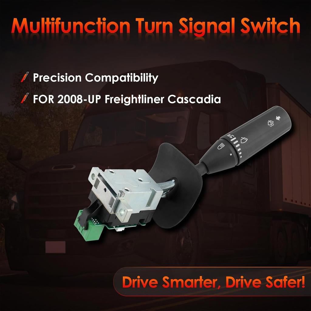Multifunction Turn Signal Switch Windshield Wiper Lever, Compatible With 2008-UP Freightliner Cascadia, Replaces# A06-52311-000, A0652311000,