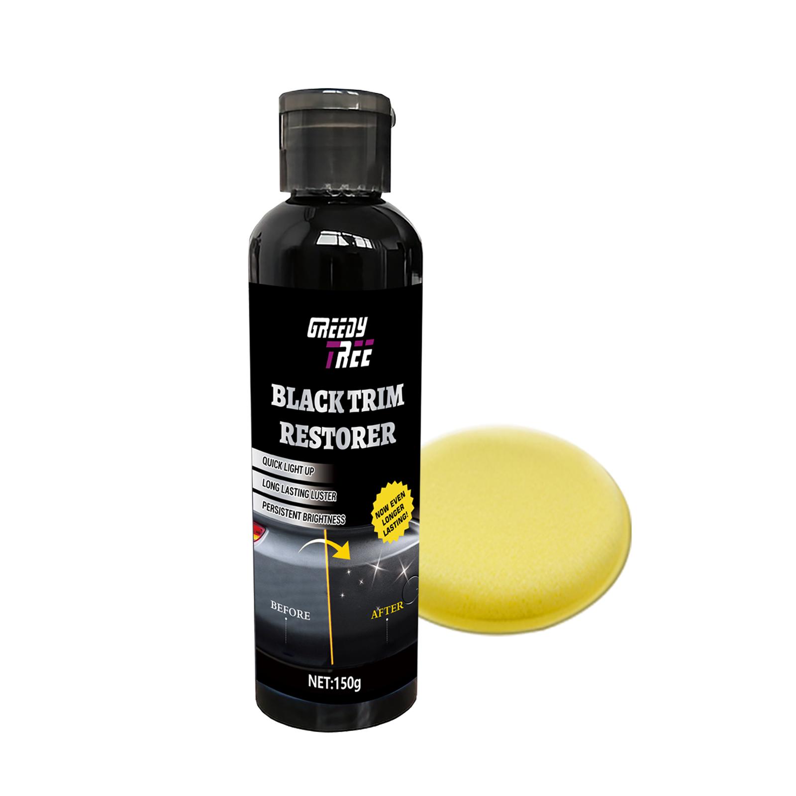 

Black Trim Restorer-Восковое средство для обновления пластиковых панелей салона и экстерьера автомобиля, полировка и придание блеска обивке автомобиля