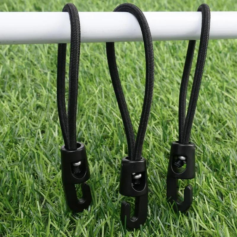 Mini Latex Elastic Bungee Cords Heavy Duty Stretch Ropes Luggage Straps for Bike Motorcycle Outdoor Camping Travel Cargo Tie