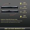 2Pcs LED Dynamic Yellow Side Mirror Turn Signal Lights For Ford F150 F-150 2009-2014 Raptor 2010-2014 Blinker Lamp Indicator
