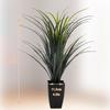 Artificial Plastic Flower Potted Plants - Home/Office/Wedding Decor, Desktop Bonsai Gift for Balcony/Party, Fake Plants Ornament