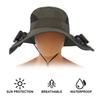 Solar Fan Outdoor Fishing Hat with 2 Solar Fan Fisherman Hat Summer Cap for Men Outdoor Camping Fishing Hiking