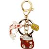 Portachiavi Gatto della Fortuna Pesce Portachiavi Gatto Creativo Zampa di Gatto Portachiavi Metallo Ciondolo Personalità Carina Borsa Auto Ciondolo Accessori Borsa