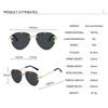 Pilot Sunglasses Men Women Brand Design Sun Glasses Vintage Fashion Gradient Eyewear Male Driving Sun Glasses Outdoor UV400